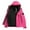 Pink, variant on Kukoosong Men's Ski Snow Jackets, Warm Winter Mountain Waterproof Fleece Lined Thickened Coat, Men's Hooded Fleece Parka Rain Jacket Windproof Windbreaker