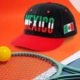 thumbnail image 4 of Jiibva Mexican Embroidered Baseball Cap Unisex Mexican Flag Hip Hop Hat Mexican Outdoor Recreational Sports Cap, 4 of 7