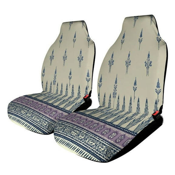 Bohemia Set of 2 Car Seat Covers Seat for Carseats Front Seat Auto Car Interior Accessories Universal 2 Piece
