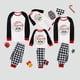 thumbnail image 1 of Pijamas familiares a juego de Navidad, conjunto de pijamas blancos, árbol de Navidad, Corona Familiar, 2023, 1 of 3