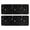 Black White Cat, variant on Kitchen Rugs Sets Of 2,Black Cat Head Pattern Anti Fatigue Kitchen Mat Rugs Non Slip Washable,Decorative Kitchen Floor Mats for Kitchen,Sink,Laundry,17"x47" 17"x47"
