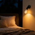 thumbnail image 3 of Traditional Modifiable Iron Wall Lamp With Pull Chain Change Flexible Direction For Residence, 3 of 9