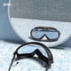 thumbnail image 5 of Gafas de natación antivaho para adultos, impermeables, con montura grande, para nadar y bucear, galvanizadas, plateadas y negras, 5 of 5