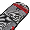 thumbnail image 4 of Yayeee Double Oven Mitt Kitchen Heat Resistant Baking 35" x7" Quilted Glove, Red Boat, 4 of 6
