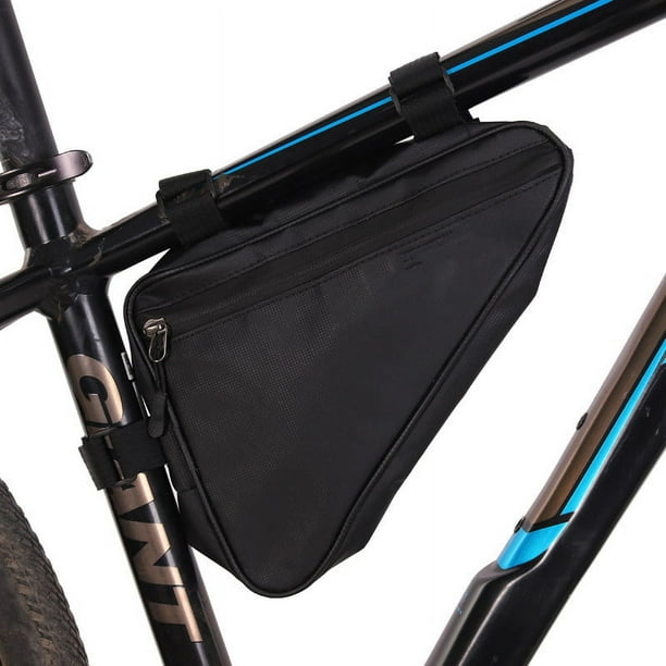 Bolsa de bicicleta tubo superior, bolsa de cuadro de bicicleta triangular impermeable bicicleta bolsa de tubo inferior bicicleta de montaña bicicleta de carretera, accesorios de bicicleta