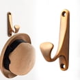 thumbnail image 2 of Towel Hooks Wall Mounted, Bathroom Coat Hooks for Kitchen Bedroom, Heavy Duty Sturdy Hardware Gold2, 2 of 7