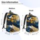 thumbnail image 2 of Easygdp Moonlit Golden Tree Peacock Mochila de Lona Resistente para Laptop, Compatible con Laptops de 15 a 17 pulgadas, Ideal para Escuela, Trabajo y Viajes-Small, 2 of 4