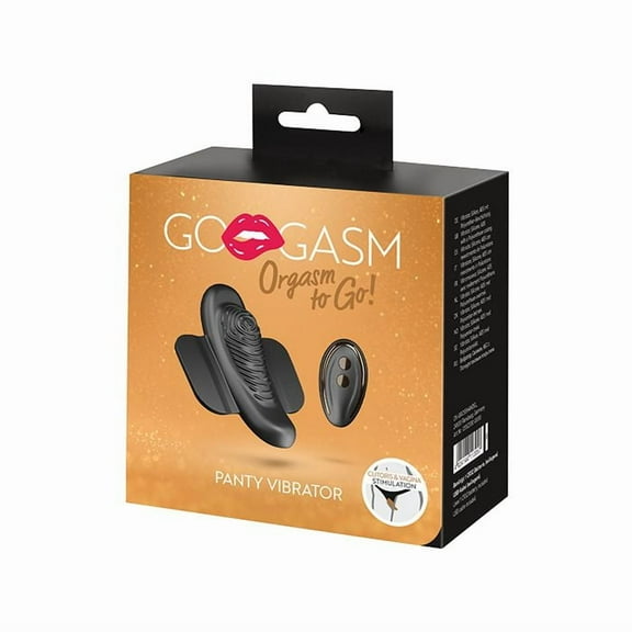 GoGasm Panty Vibrator, Black