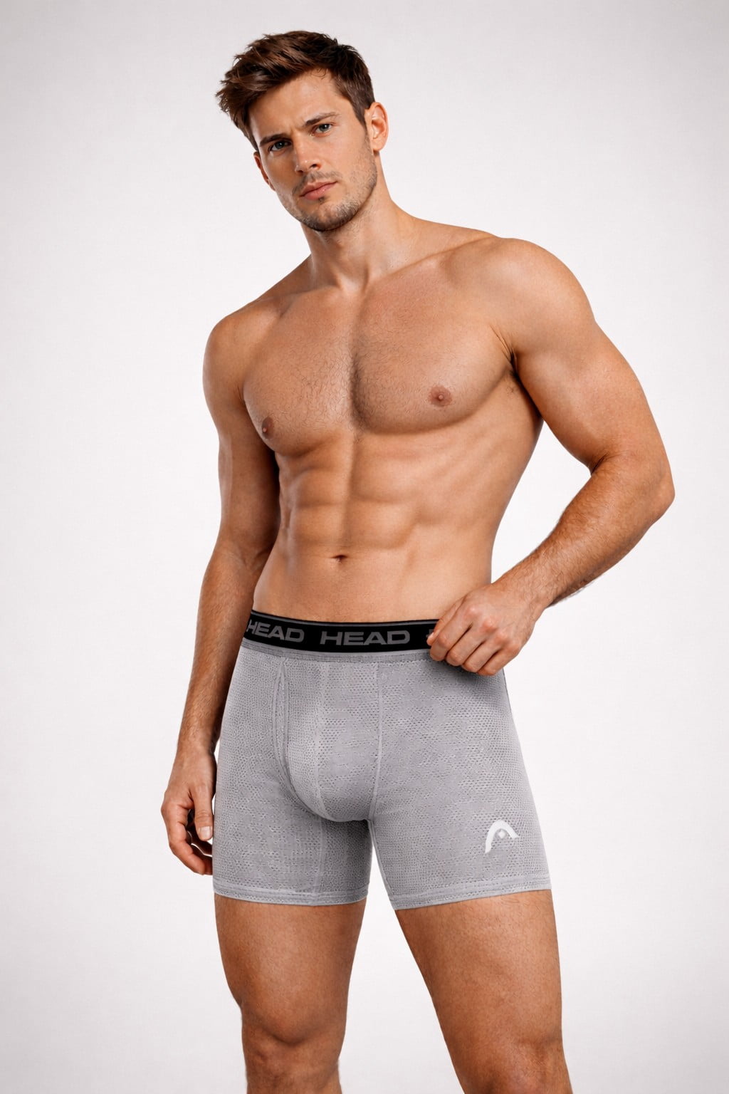 Men's HEAD All Over Mesh Performance Underwear Boxer Briefs, 4-Pack (Sizes S–XL)