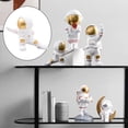 thumbnail image 4 of Figura de resina de astronauta creativo, adorno decorativo para oficina, guardería y coche. despegar, 4 of 9