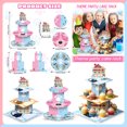 thumbnail image 2 of Cupcake Display Stand 3 Tier Themed 6 Piece Pack Dog Birthday Party Supplies, 2 of 9