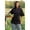 Black, variant on 0430-0101 Antigua Chef Coat in Black - XSmall