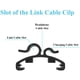thumbnail image 4 of Organizador de cables de datos, 2 unidades, clips de alambre, soporte de cable para auriculares de realidad virtual Link, 4 of 6