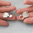 thumbnail image 5 of Botones de metal reutilizables, broches de presión de perlas, alfileres para pantalones, botones retráctiles, hebillas para coser para jeans, ajuste perfecto, reduce la cintura, 5 of 5
