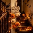 thumbnail image 5 of YingYouFu Thanksgving Fall Wall Indoor Decoration for Home, Pumpkin Plush Vine Decoration, Farmhouse Autumn Pumpkin Decor for Fireplace Ornaments, Porch, Wedding,Harvest Festival Farmhouse Decor, 5 of 7