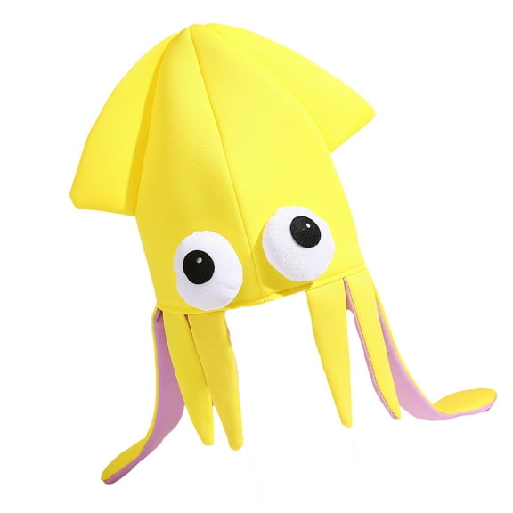 3. Playful Devilfish Party Hat - Soft Skin-Friendly Fabric for All Ages Themed Celebrations