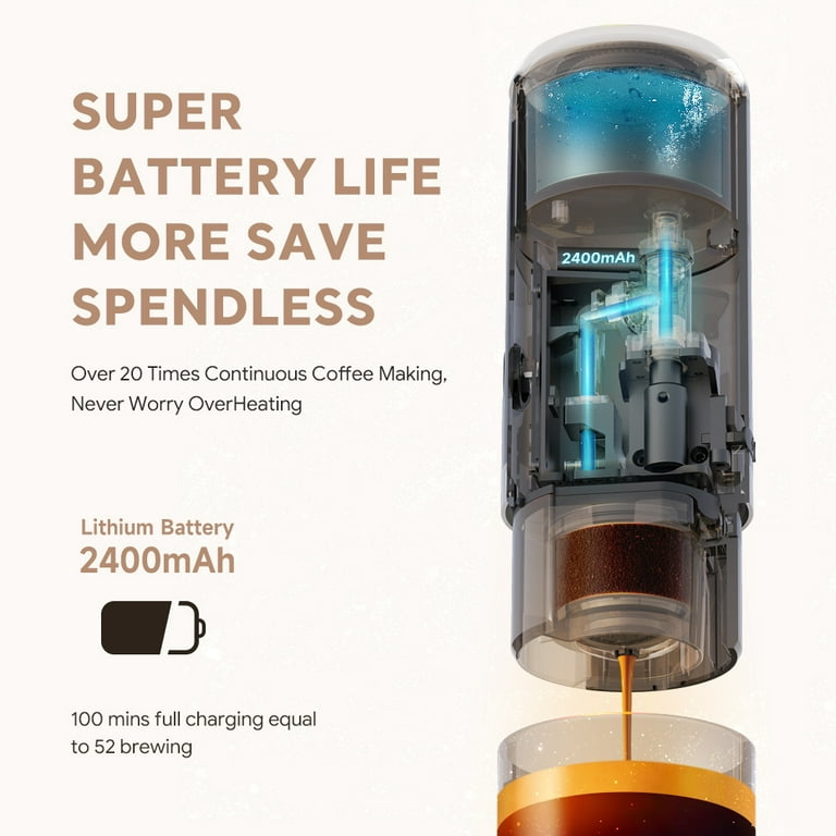 iCafilas MINI Q Coffee Maker Portable Americano Coffee Machine Compati – i  Cafilas