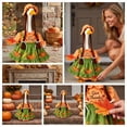 thumbnail image 7 of LEFXSMR Porch Goose Outfits, 23 Inch Porch Goose Clothes Bonnet Apron Dress Set, Thanksgiving Decorations for Farmhouse Yard Lawn Gooses Statue, 7 of 7