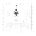 thumbnail image 6 of Livex Lighting Villa Verona 6 Light Verona Bronze Foyer, 6 of 8
