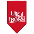 thumbnail image 5 of Pet and Dog Bandana Screen Printed, "Like A Boss", 5 of 10