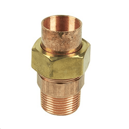 Copper Specialty Fittings (Libra Supply 1-1/4 Lead Free Copper Sweat Male Union C x M (Copper + Brass) Solder Joint, (click in for more size options)Copper Pressure Pipe Fitting Plumbing)