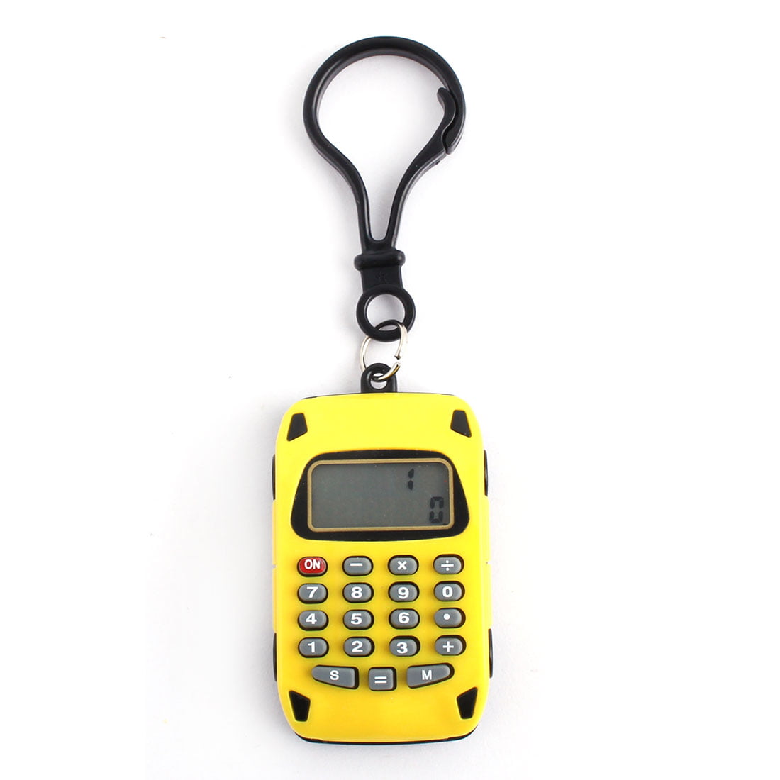 Plastic Biscuit Shape Portable LCD Display 8 Digits Calculator Key Chain 