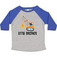 thumbnail image 3 of Inktastic Little Brother Construction Truck Boys Boys Toddler T-Shirt, 3 of 5