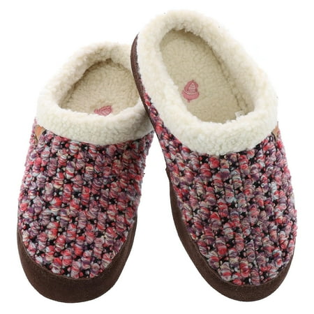 acorn jam tassel boot slippers