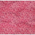 thumbnail image 4 of oneOone Cotton Poplin Twill Pink Fabric Batik Fabric For Sewing Printed Craft Fabric By The Yard 56 Inch Wide, 4 of 4