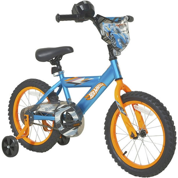 Dynacraft 16" Hot Wheels Boy's Bike with Rev Grip, Blue