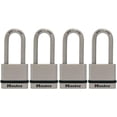 thumbnail image 1 of Candado de Acero Macizo Master Lock 5 cm Keyed Alike Paquete de 4, 1 of 7