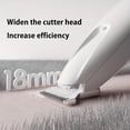 thumbnail image 6 of Pet Grooming Clippers for Cats & Small Dogs, Low Noise USB Rechargeable Hair Trimmer with Battery Backup, 6 of 9