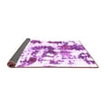 thumbnail image 2 of Ahgly Company Indoor Square Abstract Purple Modern Area Rugs, 7' Square, 2 of 4