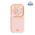 thumbnail image 1 of Ventilador Portátil 3000mAh De Cuello Colgante Plegable Multifuncional Carga Kipas De Mano Mini De 3 Velocidades De Escritorio Bolsillo Banco De Energía Pequeño, 1 of 4