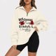 thumbnail image 2 of Sudaderas de Cuello Redondo de Navidad Para Mujer Estampado de Manga Larga Suelta Tops Individuales Blusa Odeerbi ODB192431, 2 of 6