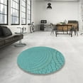 thumbnail image 4 of Ahgly Company Tapis Rectangulaire Lavable en Machine Intérieur Transitionnel Vert Profond, 4 Pieds x 6 Pieds, 4 of 7