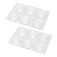 thumbnail image 2 of Pare-Chocs de Poignée de Porte, Coussin Mural Rond Doux et Résistant à la Température Diamètre 40mm 12 Pcs pour Réfrigérateur, 2 of 8