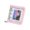 Pink Photocard Binder, variant on Black Mini Photocard A8 Binder with Zipper and 25 Double-Sided Pockets for Photo Album Business Cards Postcards or Pictures (Black)