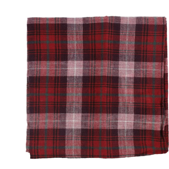 bar III Mens Handkerchief Pocket Square, Red, One Size