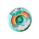 thumbnail image 2 of Doughnut Bottle 380ML Cute Leakage Proof Portable BPA Free Silicone PC 145x145mm Water Bottle with Strap for Travel Blue Rainbow, 2 of 4