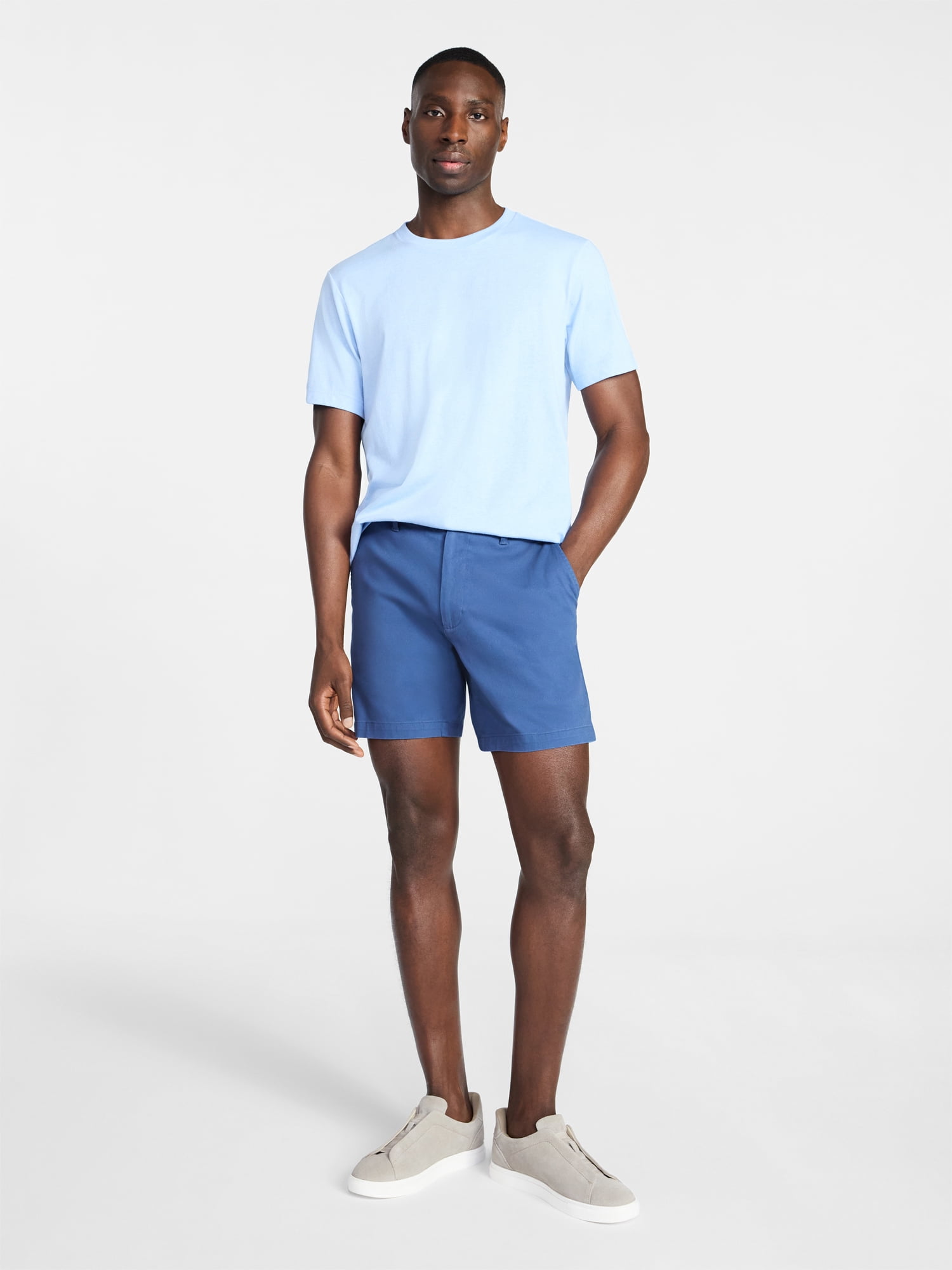 George Men's and Big Men's Classic Fit Crewneck Tee with Short Sleeves, Sizes XS-3XL