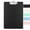 02#Black, variant on Bxaolu Plastic Clipboard, Holds 8.5 x 11 Sheets, 1 Pack Clipboards Folder for Office Supplies, Pink