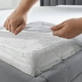 thumbnail image 2 of Fresh Ideas Fitted Vinyl Mattress Protector, Waterproof, Hypoallergenic, 9" Pockets, Twin, 2 of 7