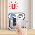 thumbnail image 2 of For Apple AirPods 4th 3rd 2nd Gen/Pro 2 Shockproof Armor Lock Case with Keychain, 2 of 8