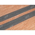 thumbnail image 6 of Chouhan Rugs Natural Jute Light Grey Lined Rug Bohemian Rug Decor Rug Handwoven Rug Custom Rug Decorative Rug, 6 of 8