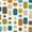 Color 3, variant on Peel and Stick Wallpaper Abstract Geometric Composition Orange Circles Rectangles Beige 24in x 118in Contact Paper Removable Self Adhesive Wall Mural Wall Decor for Bedroom Kitchen Cabinets