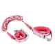 thumbnail image 5 of Pulsera de seguridad para niños, pulsera reflectante multifuncional, arnés de correa para exteriores, rosa roja, 6,6 pies (reflectante con cerradura), 5 of 9
