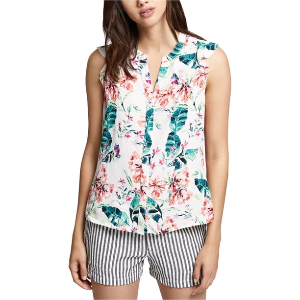 Blusa sin mangas Sanctuary Clothing con Botones para mujer color rosa XS