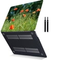 thumbnail image 1 of Hard Shell Case Only for New MacBook Air 13"( , 2022/2021/2020/2019/2018) Cable Tie Model A1932&A2179&A2337 m1, Rose series 0362, 1 of 5