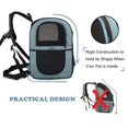 thumbnail image 5 of Apollo Walker Mochila transportadora para mascotas para gatos y perros grandes/pequeños, cachorros, características de seguridad y respaldo acolchado para viajes, senderismo, uso al aire libre, 5 of 5